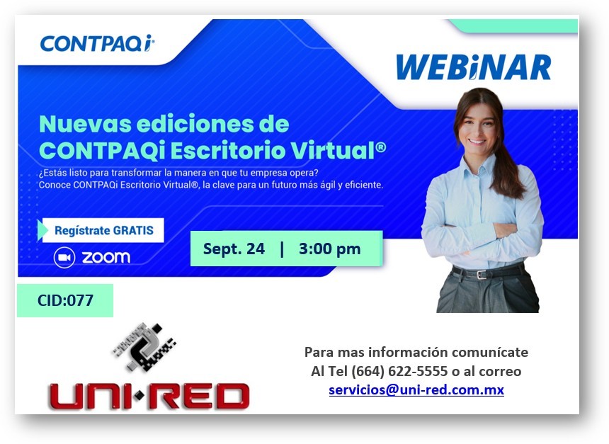 Nuevas ediciones de CONTPAQ i® Escritorio Virtual