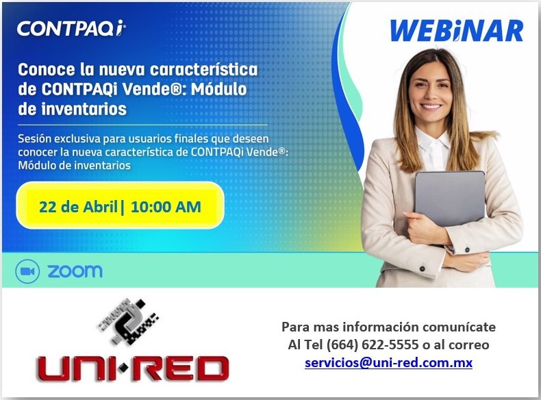 Webinar CONTPAQi Vende®