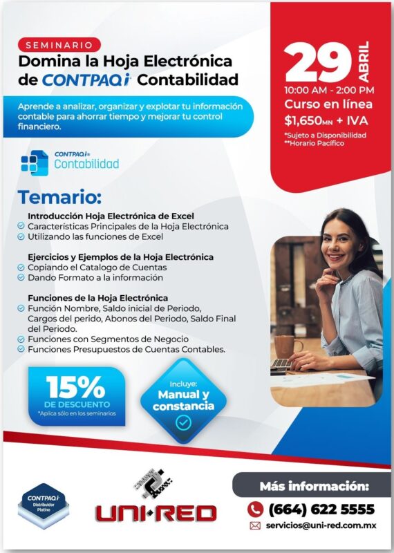 Hoja Electrónica Contabilidad